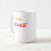 Mug GAD… ZOUKS ! ! Bouzoukis colorés ! (Devant gauche)