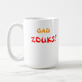 Mug GAD… ZOUKS ! ! Bouzoukis colorés ! (Gauche)
