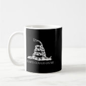 Mug Gadsden Flag Dont Tread Don't Cough On Me Social D (Gauche)