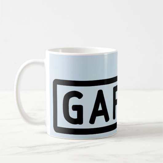 Mug Gaffer, Anglais En Arlang Pour Boss Mug, Entraîneu (Gauche)