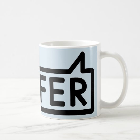 Mug Gaffer, Anglais En Arlang Pour Boss Mug, Entraîneu (Droite)