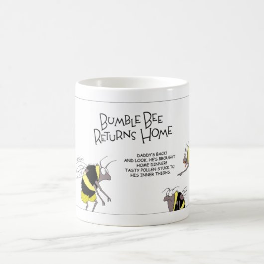 Mug Gaffez les retours d'abeille à la maison (Centre)