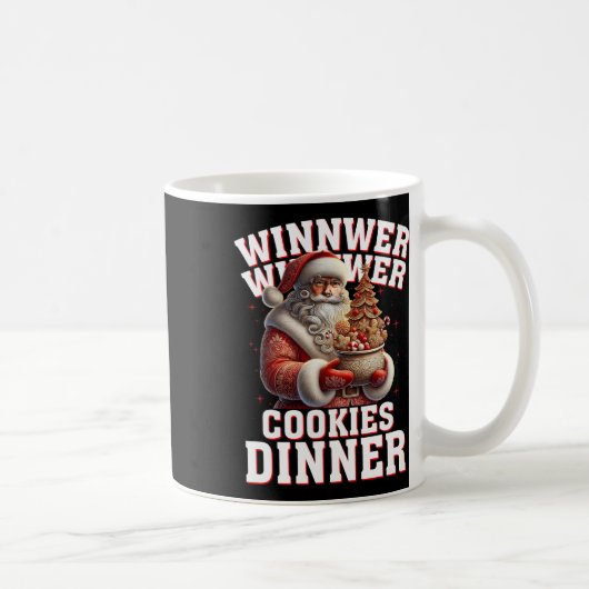 Mug Gagnant Cookies Dîner Père Noël Funny Trump Chr (Droite)
