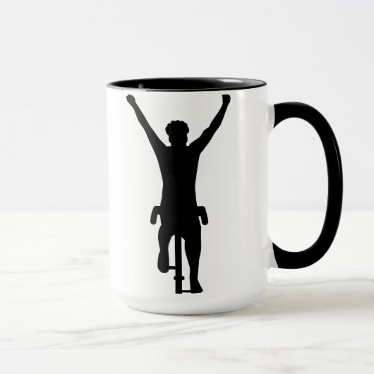 Mug Gagnant de cycliste (Droite)