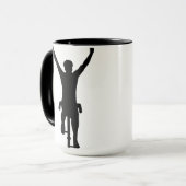 Mug Gagnant de cycliste (Devant gauche)