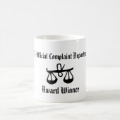 Mug Gagnant de récompense de plainte (Centre)