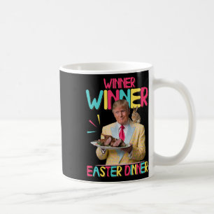 Mug Gagnant Dîner de Pâques Drôle Funny Trump Bunny Ha