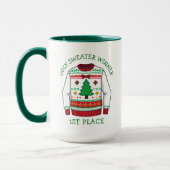 Mug Gagnant du Pull de Noël le Plus Moche à la Premièr (Gauche)