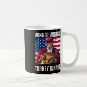 Mug Gagnant Gagnant Dîner de dinde Humour Drôle Trump