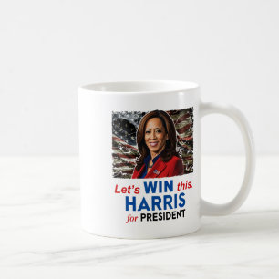 Mug Gagner ceci Harris pour la présidente Kamala Harri