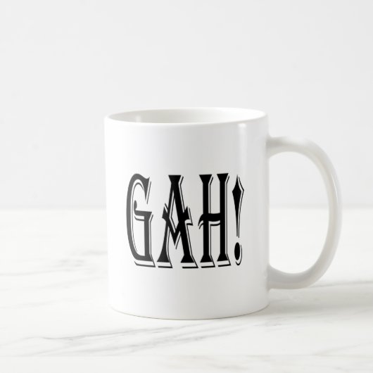 Mug Gah ! Message d'expression (Droite)