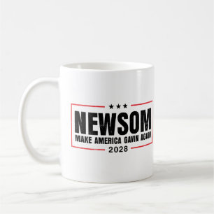 Mug Gain Newsom, Rendre l'Amérique à la présidence