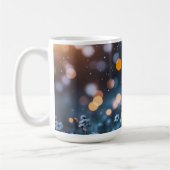 Mug Galaxie Astronaute Bokeh (Gauche)