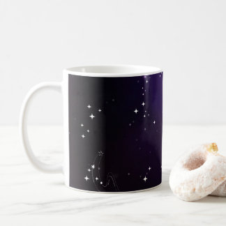 Mug Galaxie cosmique profonde violet de l'espace extra