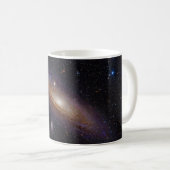 Mug Galaxie d'Andromeda prise avec le filtre d'alpha (Devant droit)