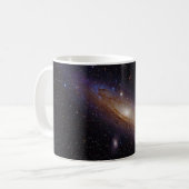 Mug Galaxie d'Andromeda prise avec le filtre d'alpha (Devant gauche)