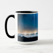 Mug Galaxie de manière laiteuse au-dessus des bateaux (Gauche)