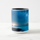 Mug Galaxie de manière laiteuse au-dessus des bateaux (Centre)