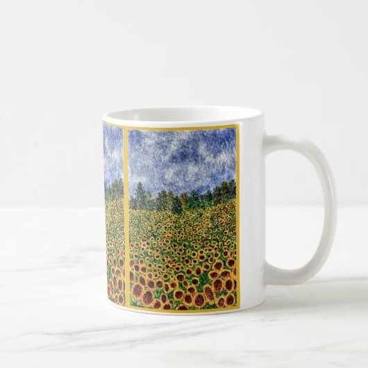 Mug Galaxie de tournesol (Droite)