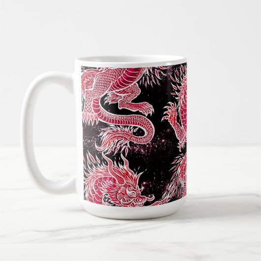 Mug Galaxie du Dragon Rouge (Gauche)