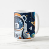 Mug Galaxie du Teddy en orbite (Devant droit)