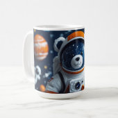 Mug Galaxie du Teddy en orbite (Devant gauche)