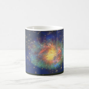 Mug Galaxie. (galaxie ; l'espace ; étoiles ; scènes 