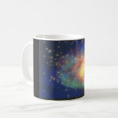 Mug Galaxie. (galaxie ; l'espace ; étoiles ; scènes de (Devant gauche)