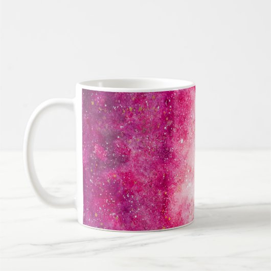Mug Galaxie rose (Gauche)