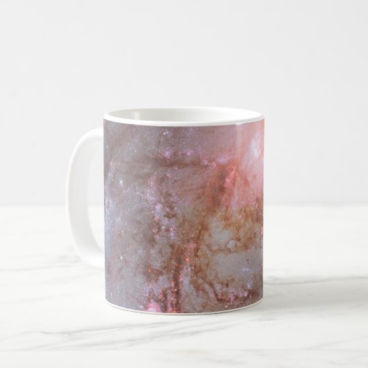 Mug Galaxie Spirale M83, Ablaze Avec Formation Star. (Devant gauche)