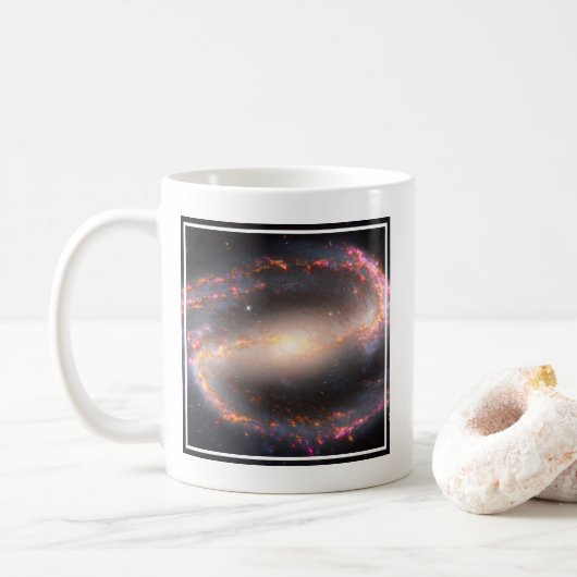 Mug Galaxie Spirale Ngc 1300. (Avec donut)