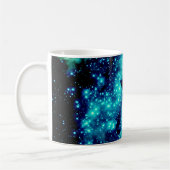 Mug Galaxie turquoise (Gauche)