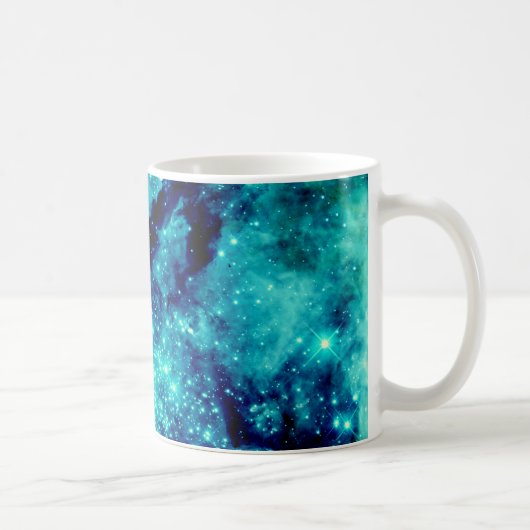 Mug Galaxie turquoise (Droite)