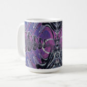 Mug Galaxie violette (Devant gauche)