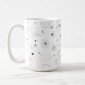 Mug Galaxies de lune de soleil rétro orbites cercles d (Gauche)