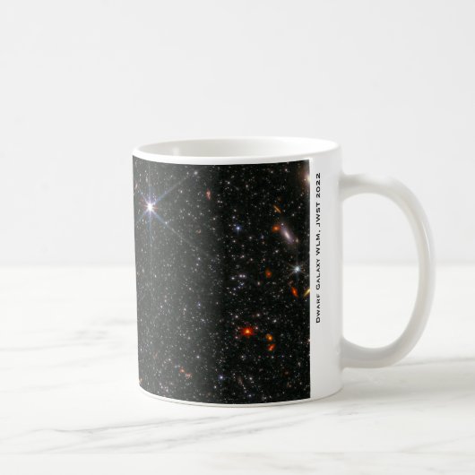 Mug Galaxy naine WLM James Webb Telescope spatial Hi-R (Droite)