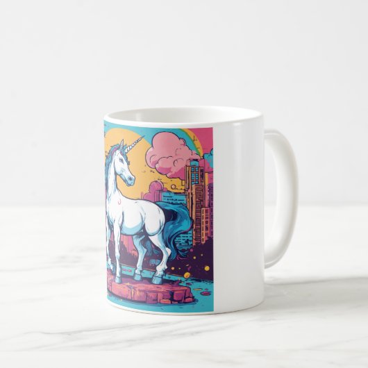 Mug GalaxyGlimmer Unicorn Tee (Devant droit)
