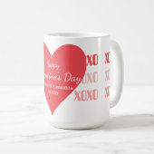 Mug Galentine's Day Personalized Pink and Red (Devant droit)