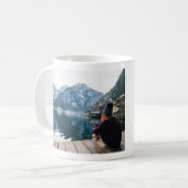Mug Galerie d'une image avec monogramme (Devant gauche)