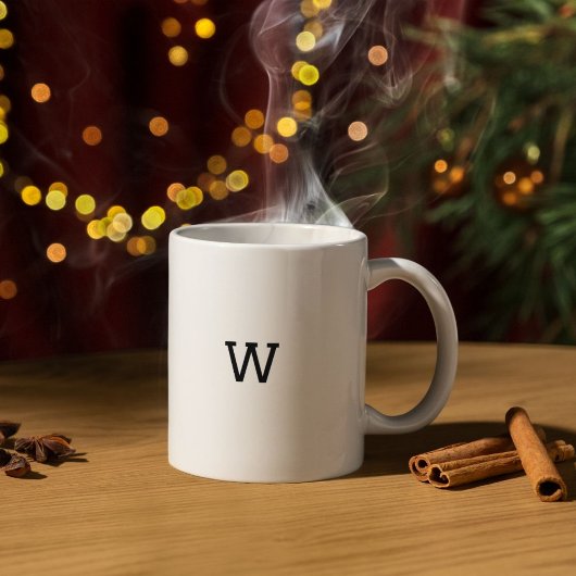 Mug Galerie d'une image avec monogramme