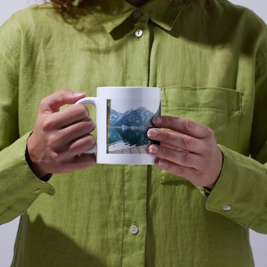 Mug Galerie d'une image avec monogramme