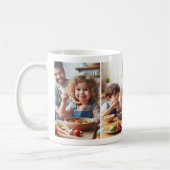 Mug Galerie personnalisée de trois photos (Gauche)
