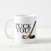 Mug Galet vous bâton de hockey et galet (Gauche)