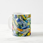 Mug Galets colorés Art Mosaïque (Devant gauche)