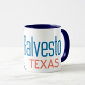 Mug Galveston Texas (Devant droit)