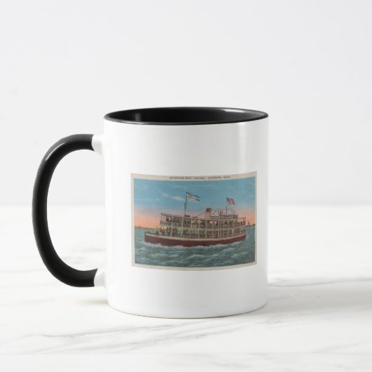 Mug Galveston, TX - Vue du Galvez (Gauche)