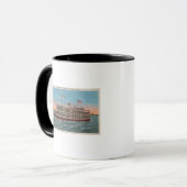Mug Galveston, TX - Vue du Galvez (Devant gauche)