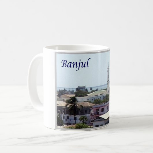 Mug Gambie - Banjul - (Devant gauche)