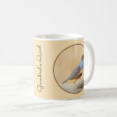 Mug Gambrel's Quail Painting Original Bird Art (Devant droit)
