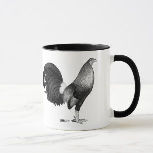 Mug Gamecock Red Hatch